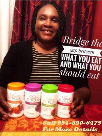 Remi Olawunmi Oyekunle Juice Plus | 597 Morningside Pl, Vadnais Heights, MN 55127, USA | Phone: (651) 890-6475