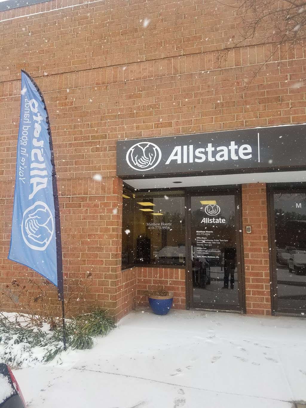 Matthew Hoertz: Allstate Insurance | 10540 York Rd Ste L, Cockeysville, MD 21030, USA | Phone: (410) 773-9916