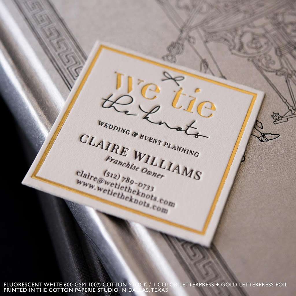 CottonPaperie Letterpress | 9011 John W. Carpenter Fwy #100, Dallas, TX 75247, USA | Phone: (214) 206-9522