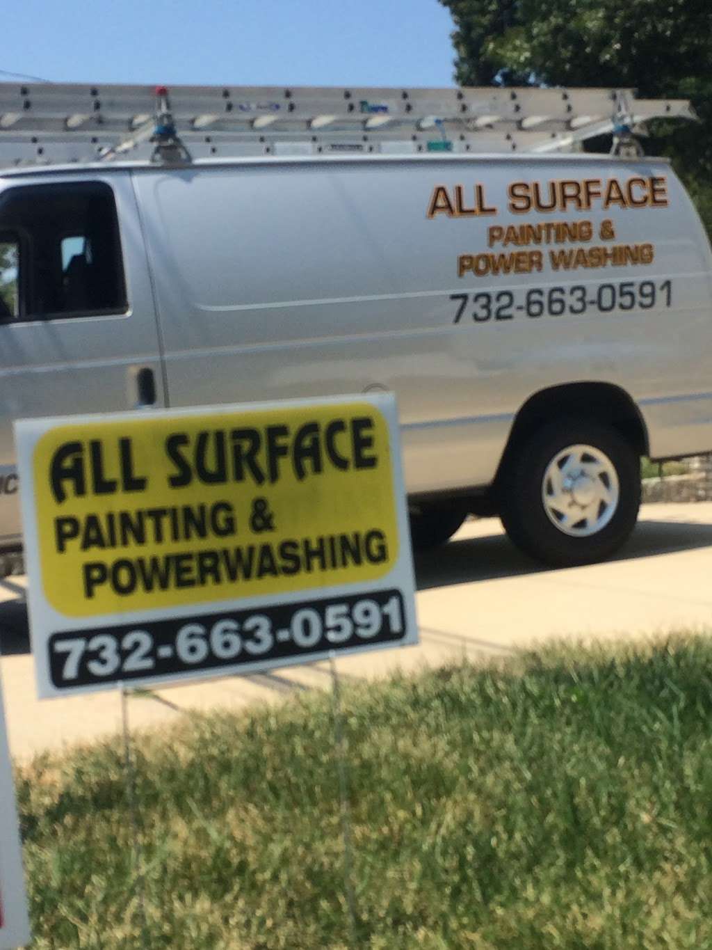 All Surface Painting & Power Washing LLC | 490 W Lincoln Ave, Oakhurst, NJ 07755, USA | Phone: (732) 663-0591