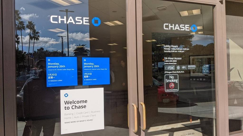 Chase Bank | 3978 Barranca Pkwy, Irvine, CA 92606, USA | Phone: (949) 559-5072