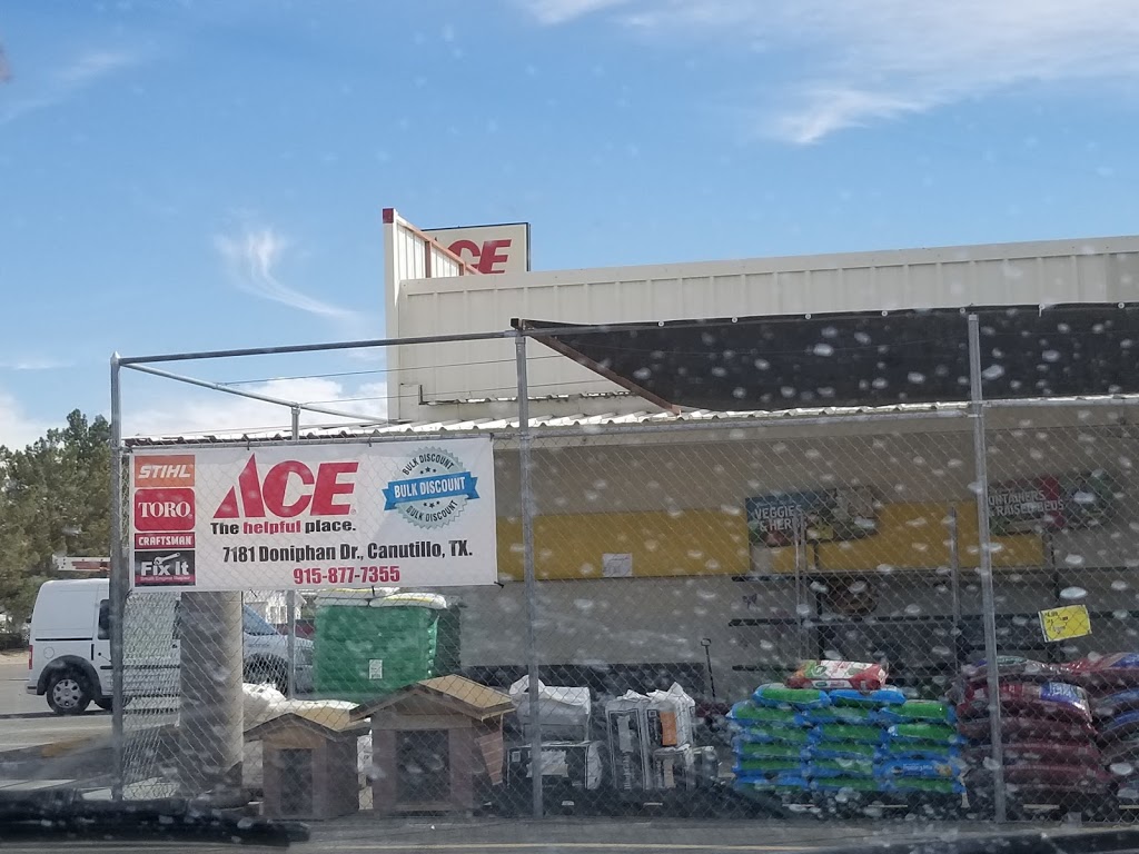 Myers Ace Hardware | 7181 Doniphan Dr, Canutillo, TX 79835, USA | Phone: (915) 877-7355