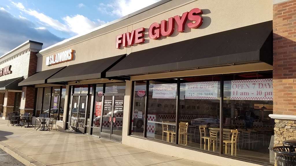 Five Guys | 584-A Centerville Rd, Lancaster, PA 17601, USA | Phone: (717) 459-3055