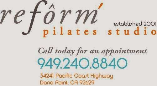 Reform Pilates Studio | 34241 Pacific Coast Hwy, Dana Point, CA 92629, USA | Phone: (949) 240-8840