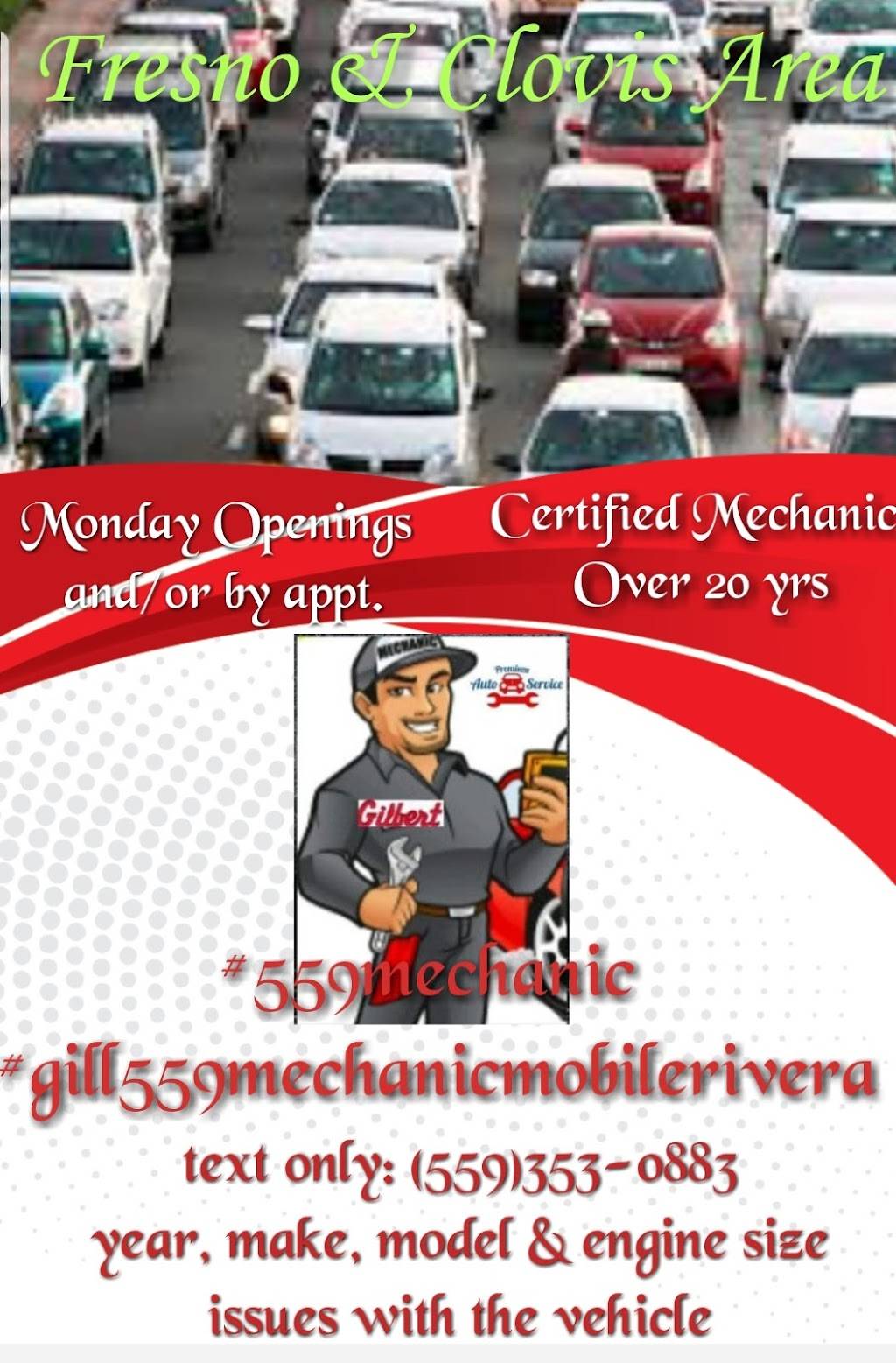 559mechanic mobilerivera #gill559mechanicmobilerivera | N Mitre Ave, Fresno, CA 93722, USA | Phone: (559) 353-0883