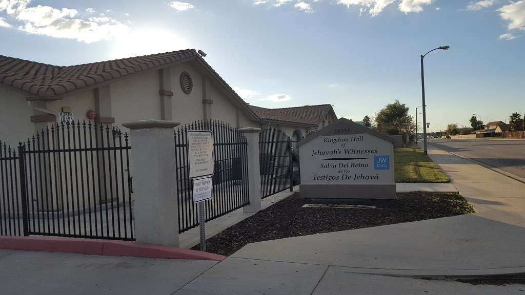 Kingdom Hall of Jehovahs Witnesses | 24353 Cactus Ave, Moreno Valley, CA 92553, USA | Phone: (951) 242-7788
