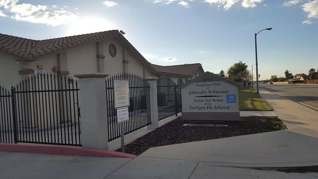 Kingdom Hall Of Jehovah S Witnesses 24353 Cactus Ave Moreno Valley Ca 92553 Usa