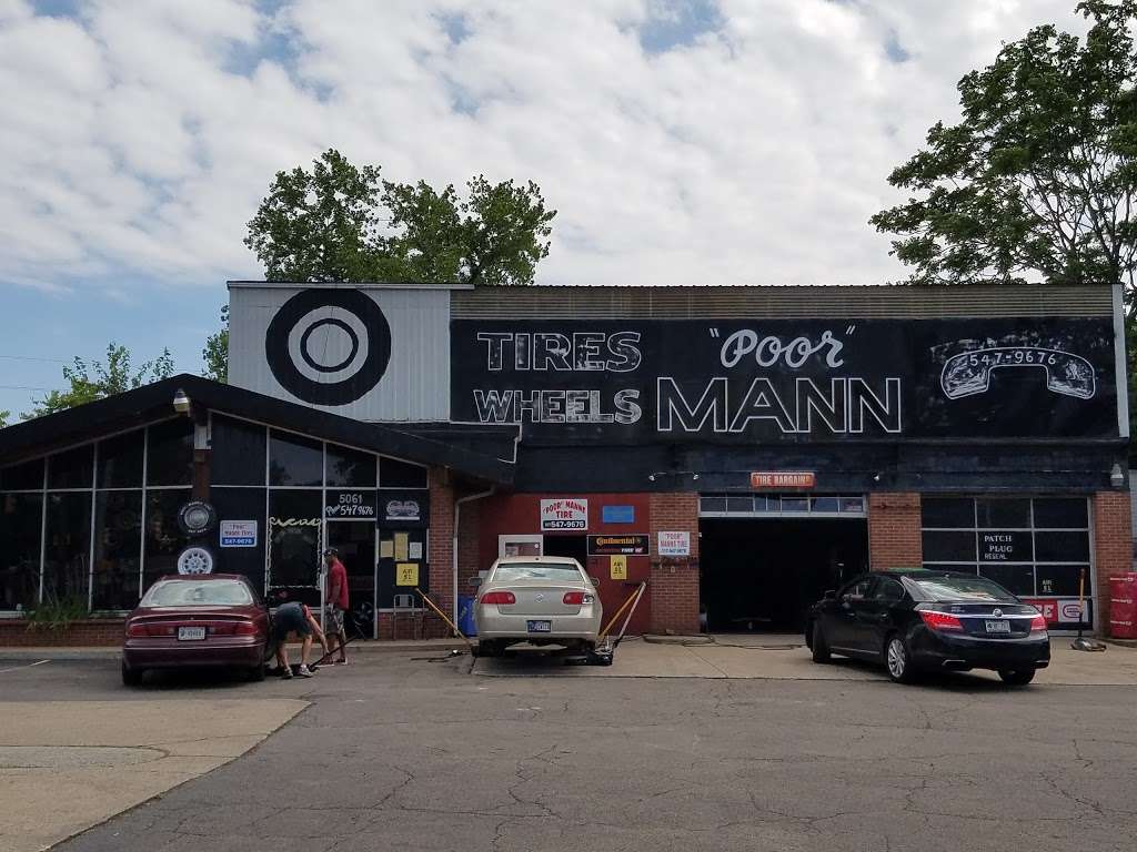 Poor Manns Tire | 2363, 5061 E 34th St, Indianapolis, IN 46218 | Phone: (317) 547-9676