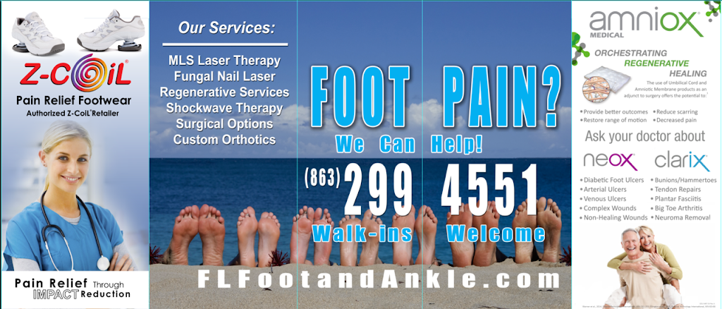 Central Florida Foot and Ankle Center, LLC | 2211 North Blvd W, Davenport, FL 33837 | Phone: (863) 299-4551