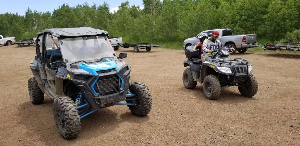 Staging Area to unload RZR | Black Hawk, CO 80422