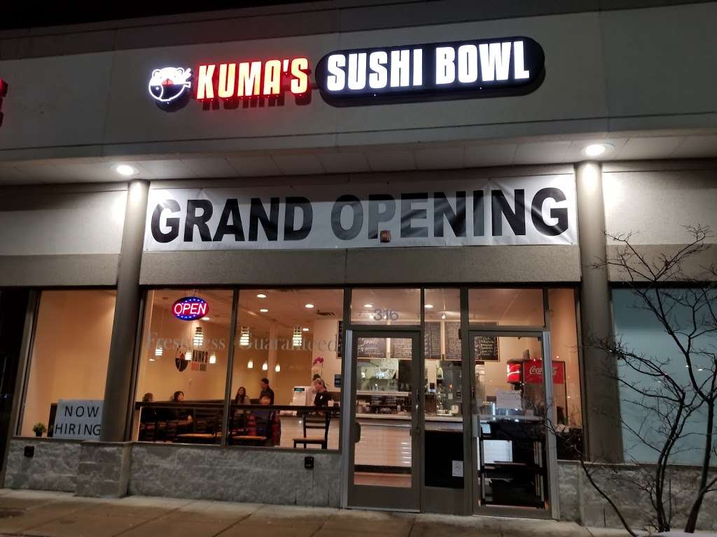 Kumas sushi bowl | 701 N Milwaukee Ave #316, Vernon Hills, IL 60061, USA | Phone: (224) 206-7953