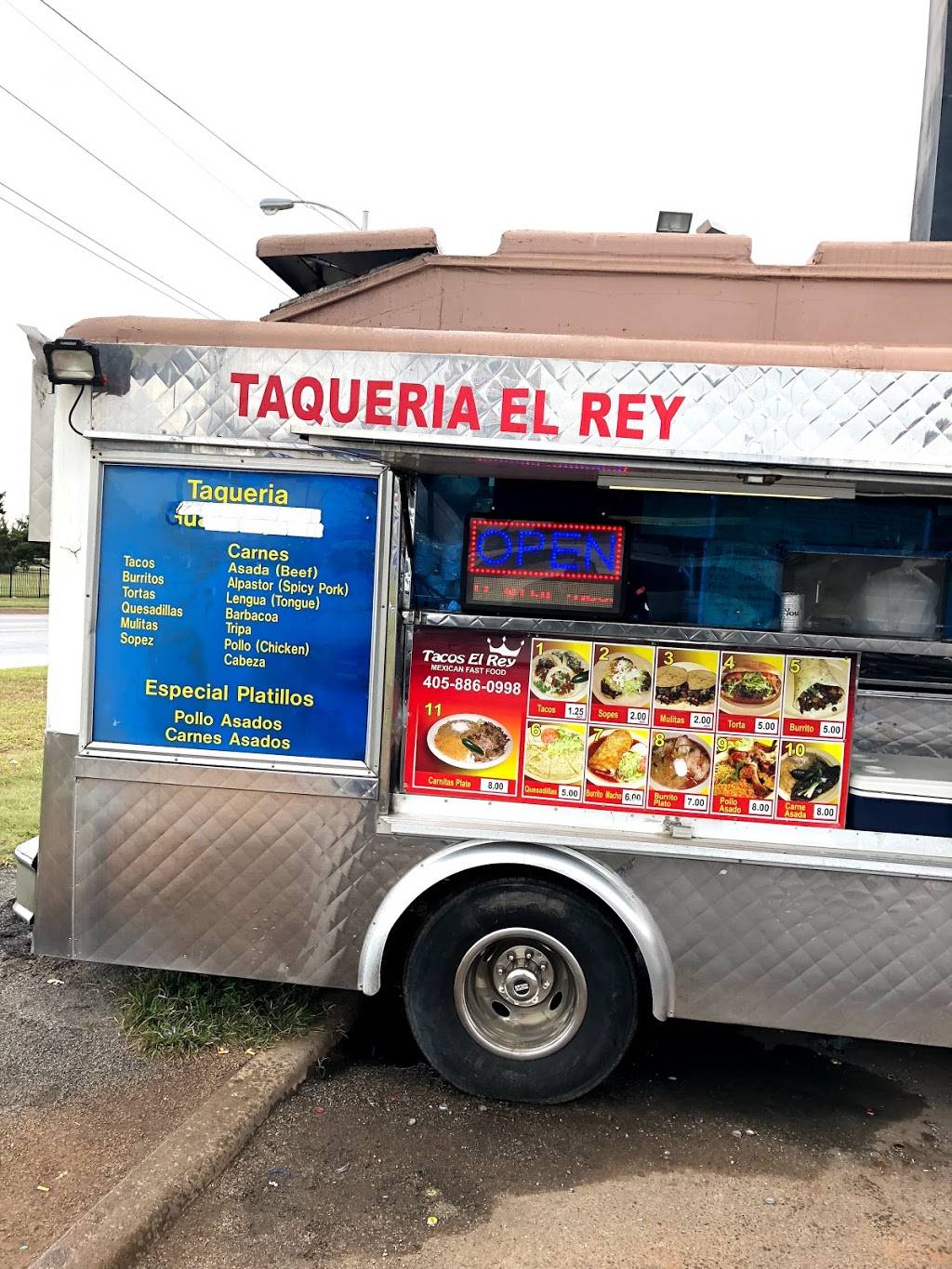 Taqueria El Rey - food truck | 2941 NW 10th St, Oklahoma City, OK 73107, USA | Phone: (405) 886-0998