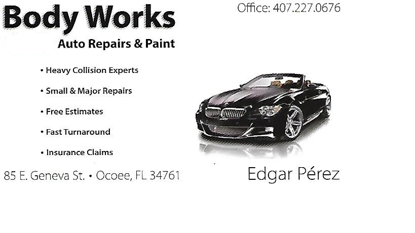 Ricks Body Works | 85 E Geneva St, Ocoee, FL 34761 | Phone: (407) 227-0676