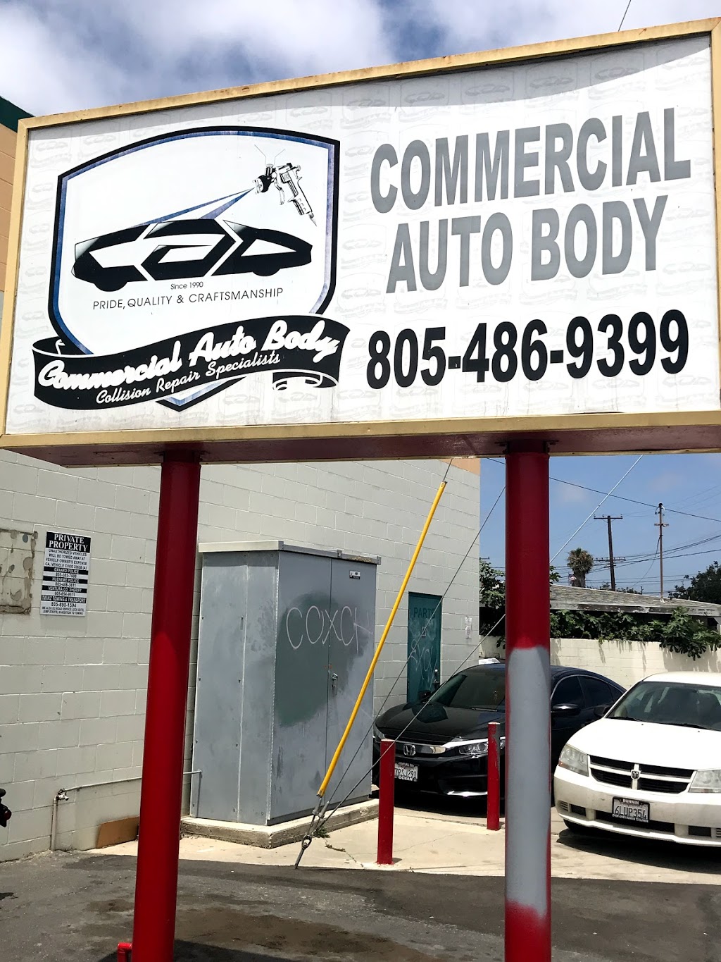 Commercial Auto Body | 1285 Commercial Ave, Oxnard, CA 93030, USA | Phone: (805) 486-9399