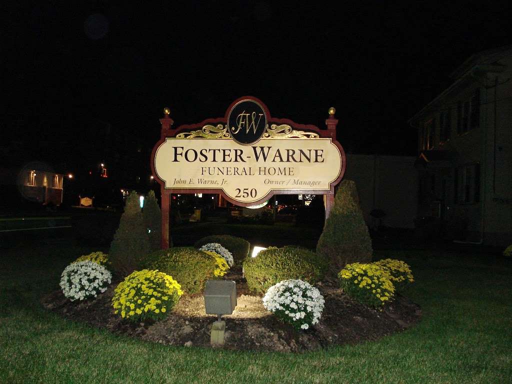 Foster-Warne Funeral Home | 250 S White Horse Pike, Audubon, NJ 08106, USA | Phone: (856) 547-1195