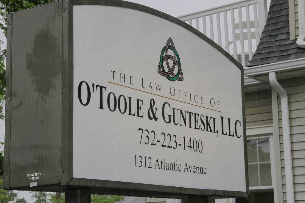 The Law Offices of O’Toole & Gunteski, LLC | 1312 Atlantic Ave, Manasquan, NJ 08736 | Phone: (732) 455-9000