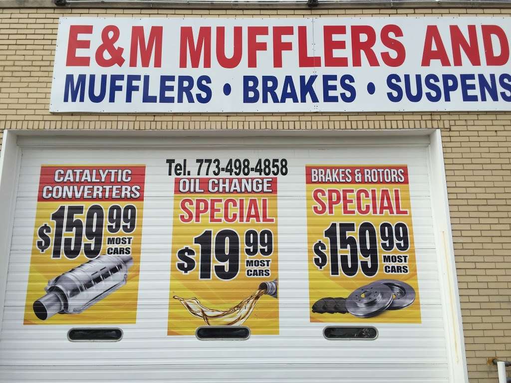 E & M Mufflers & Auto Repair | 6810 W 63rd St, Chicago, IL 60638 | Phone: (773) 498-4858