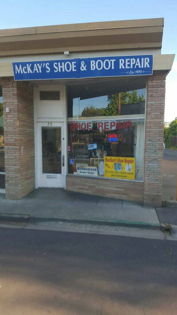 Mckays Shoe Repair | 75 Doray Dr, Pleasant Hill, CA 94523, USA | Phone: (925) 692-1105