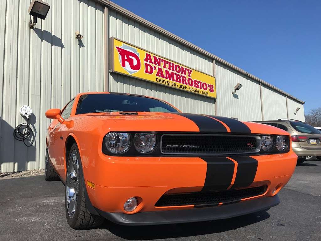 Anthony DAmbrosio Chrysler Jeep Dodge Ram | 2681 Ridge Rd, Elverson, PA 19520, USA | Phone: (610) 286-9450