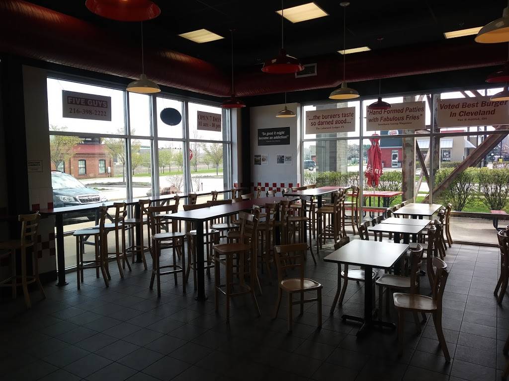 Five Guys | 3273 Steelyard Dr, Cleveland, OH 44109 | Phone: (216) 398-2222