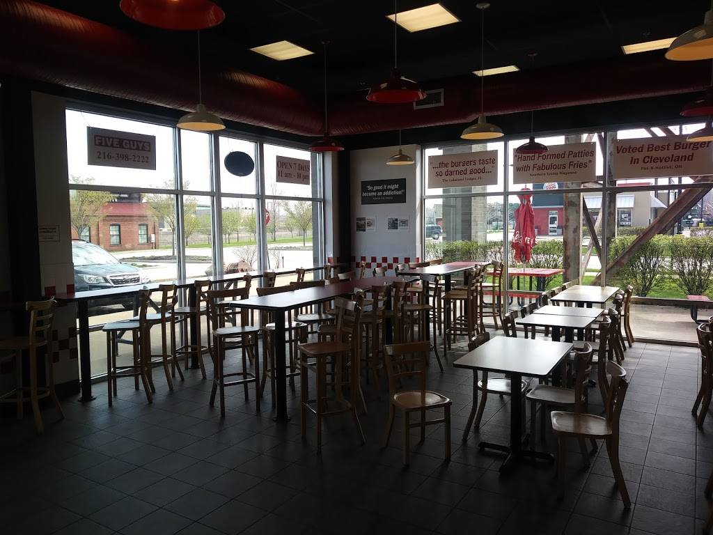 Five Guys | 3273 Steelyard Dr, Cleveland, OH 44109, USA | Phone: (216) 398-2222