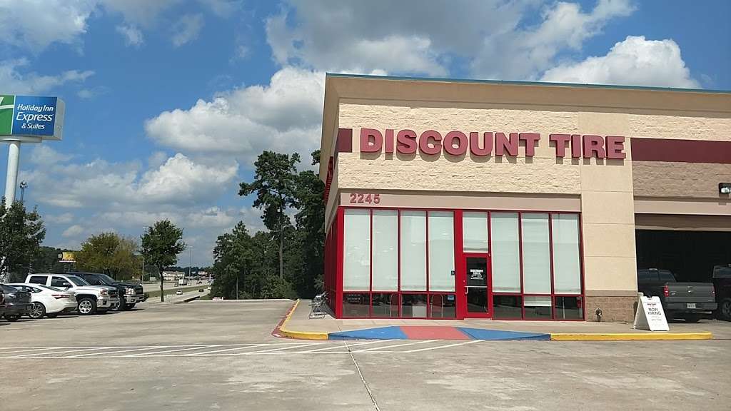 Discount Tire | 2245 Stoneside Rd, Conroe, TX 77303, USA | Phone: (936) 441-1119