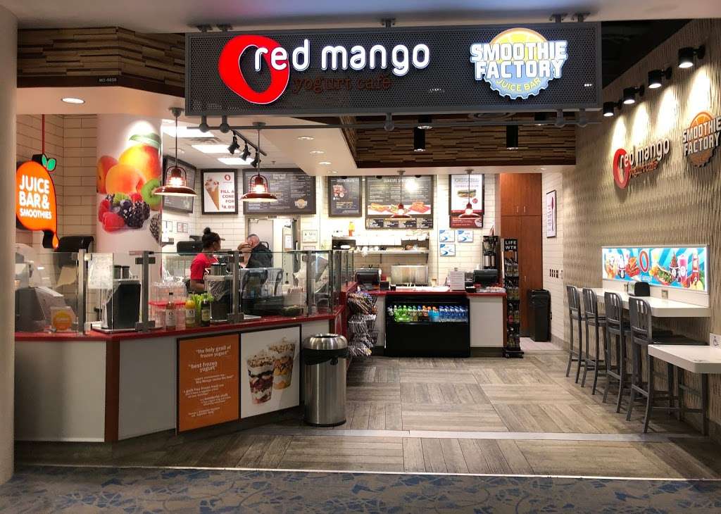 Red Mango | Charlotte Douglas International Airport (CLT), 5501 Josh Birmingham Pkwy, Charlotte, NC 28208, USA | Phone: (704) 359-4374