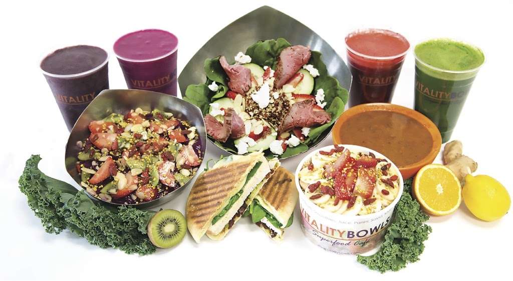 Vitality Bowls Cupertino | 19700 Vallco Pkwy #160, Cupertino, CA 95014 | Phone: (408) 564-4585