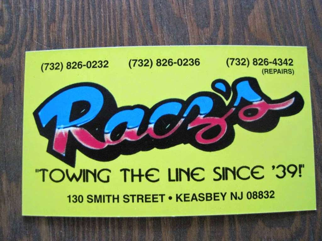 Raczs Towing | 130 Smith St, Keasbey, NJ 08832, USA | Phone: (732) 826-0232