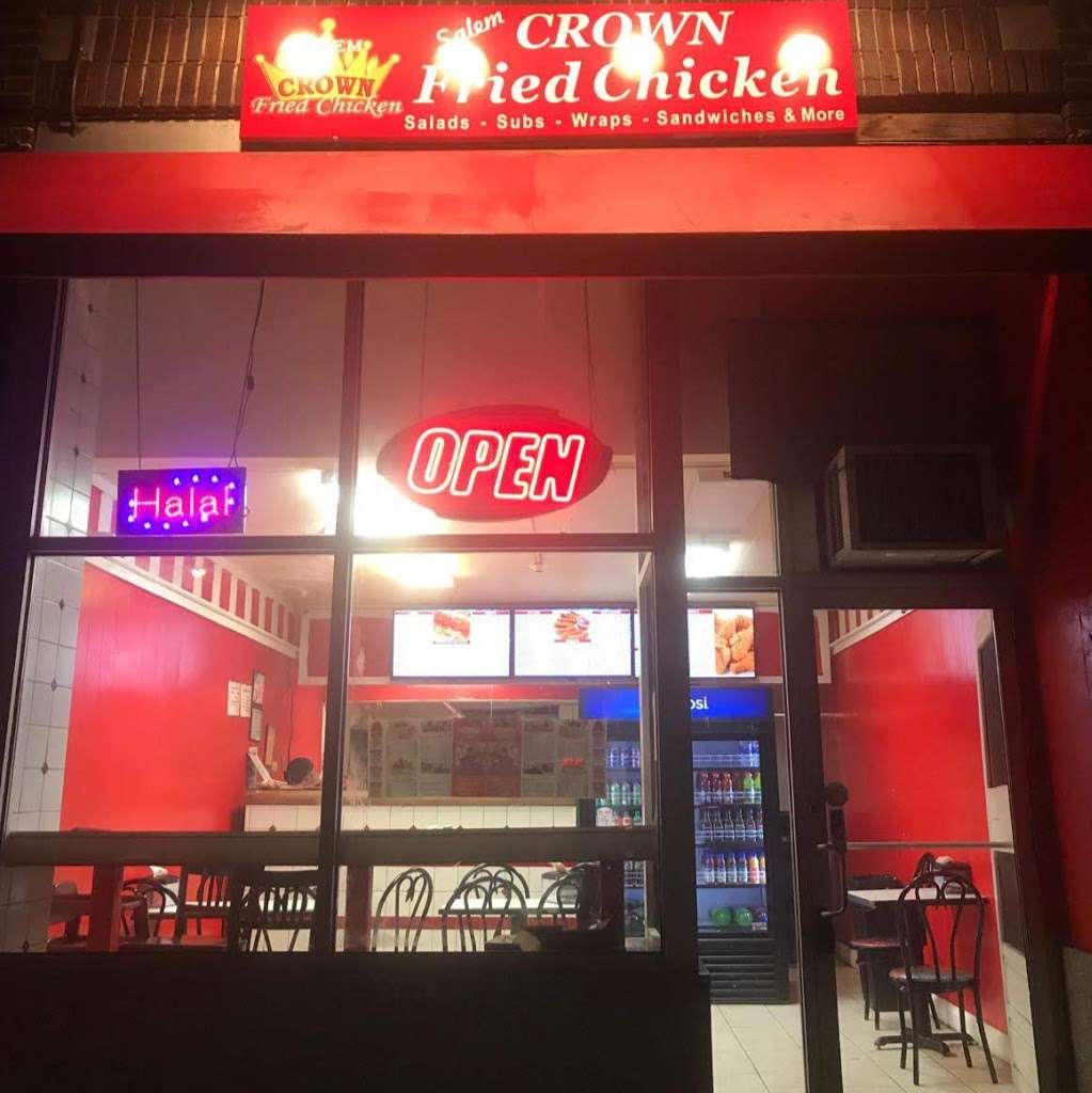 Salem crown fried chicken And Pizza | 105 Lafayette St, Salem, MA 01970 | Phone: (978) 745-5017