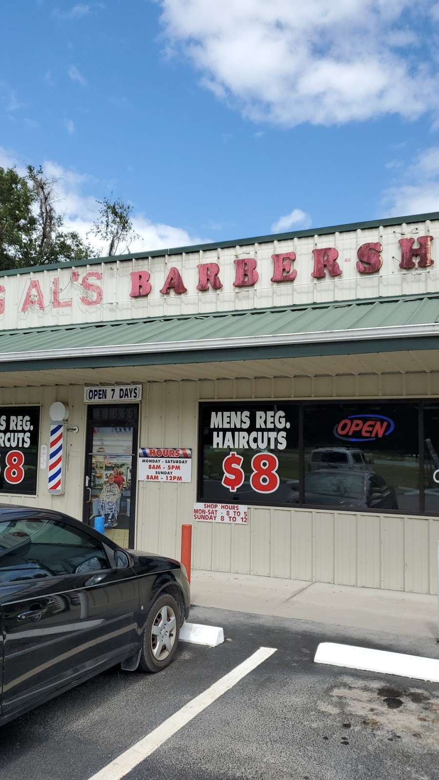 Big Als Barber Shop | 11845 SE US Highway 441, Belleview, FL 34420, USA | Phone: (352) 245-9976