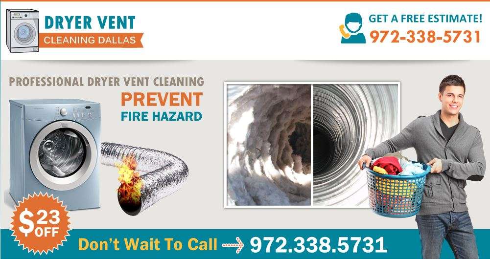 Dryer Vent Cleaning Dallas TX | 15707 N Coit Rd, Dallas, TX 75248, USA | Phone: (972) 338-5731