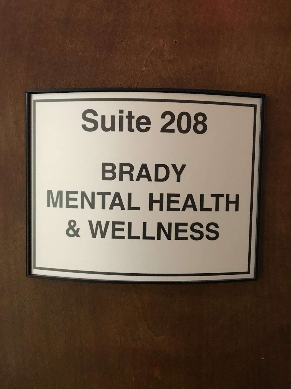 Brady Mental Health & Wellness | 815 Ritchie Hwy suite 208, Severna Park, MD 21146 | Phone: (410) 303-3438