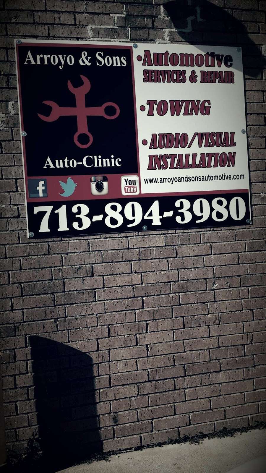 Arroyo & Sons Auto-Clinic | #120, 10175 Veterans Memorial Dr, Houston, TX 77038, USA | Phone: (713) 894-3980