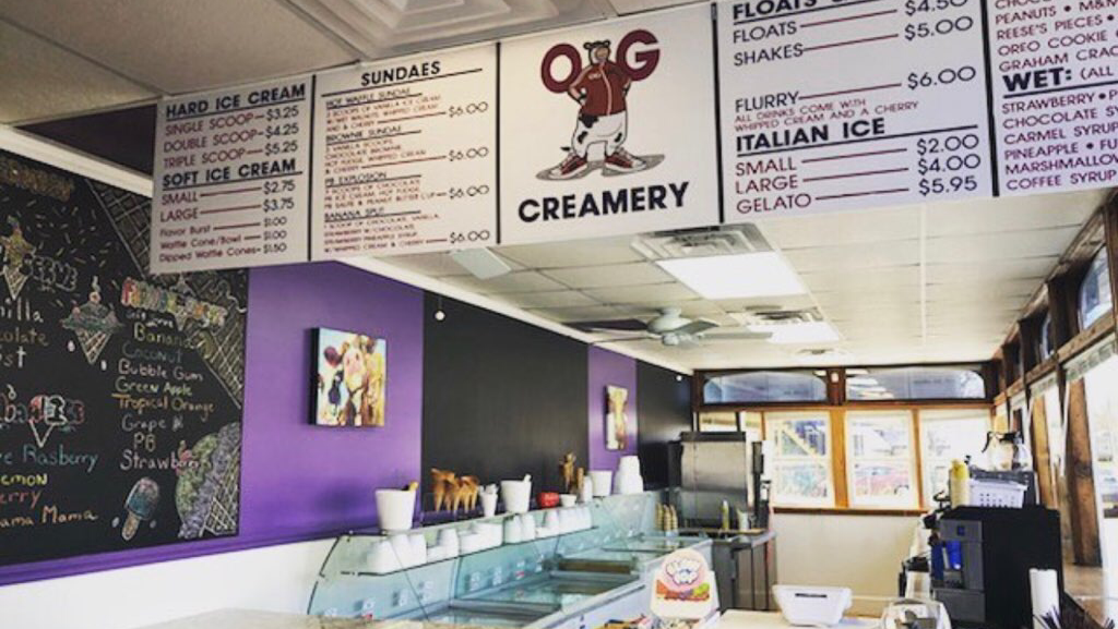 The O.G Creamery | 317 Ocean Gate Ave, Ocean Gate, NJ 08740, USA | Phone: (732) 300-2032