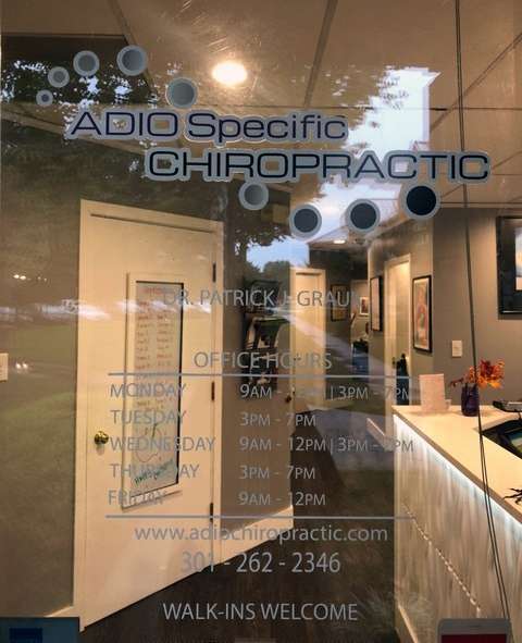 ADIO Specific Chiropractic | 4365 Northview Dr, Bowie, MD 20716, USA | Phone: (301) 262-2346