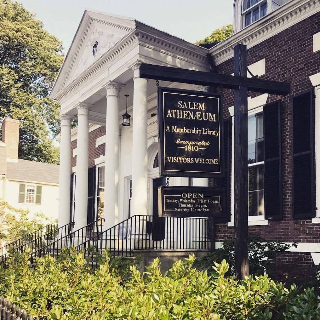 Salem Athenaeum | 337 Essex St, Salem, MA 01970, USA | Phone: (978) 744-2540