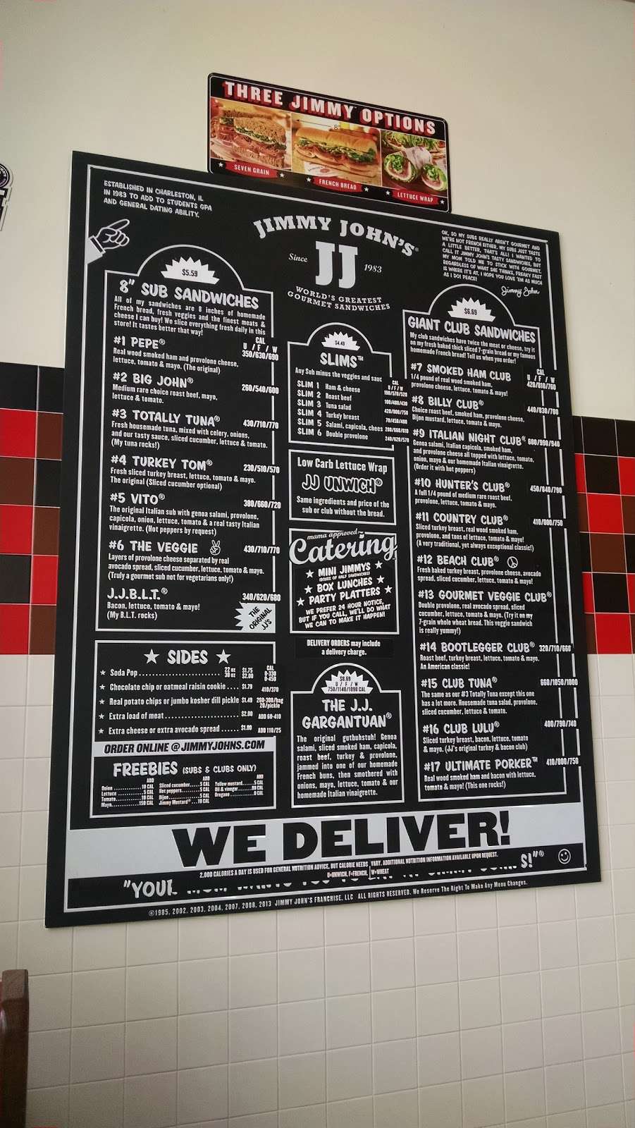 Jimmy Johns | 472 N, IL-47, Sugar Grove, IL 60554 | Phone: (630) 466-1300