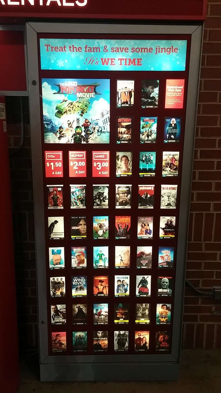 Redbox | 1390 NC-16, Newton, NC 28658, USA | Phone: (866) 733-2693