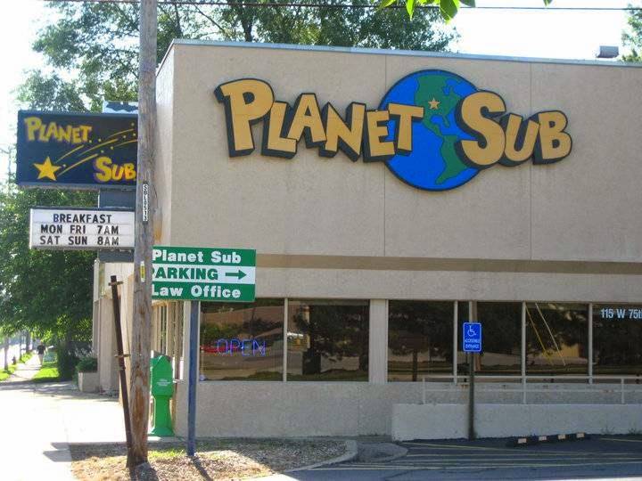 Planet Sub | 115 W 75th St, Kansas City, MO 64114, USA | Phone: (816) 361-1155