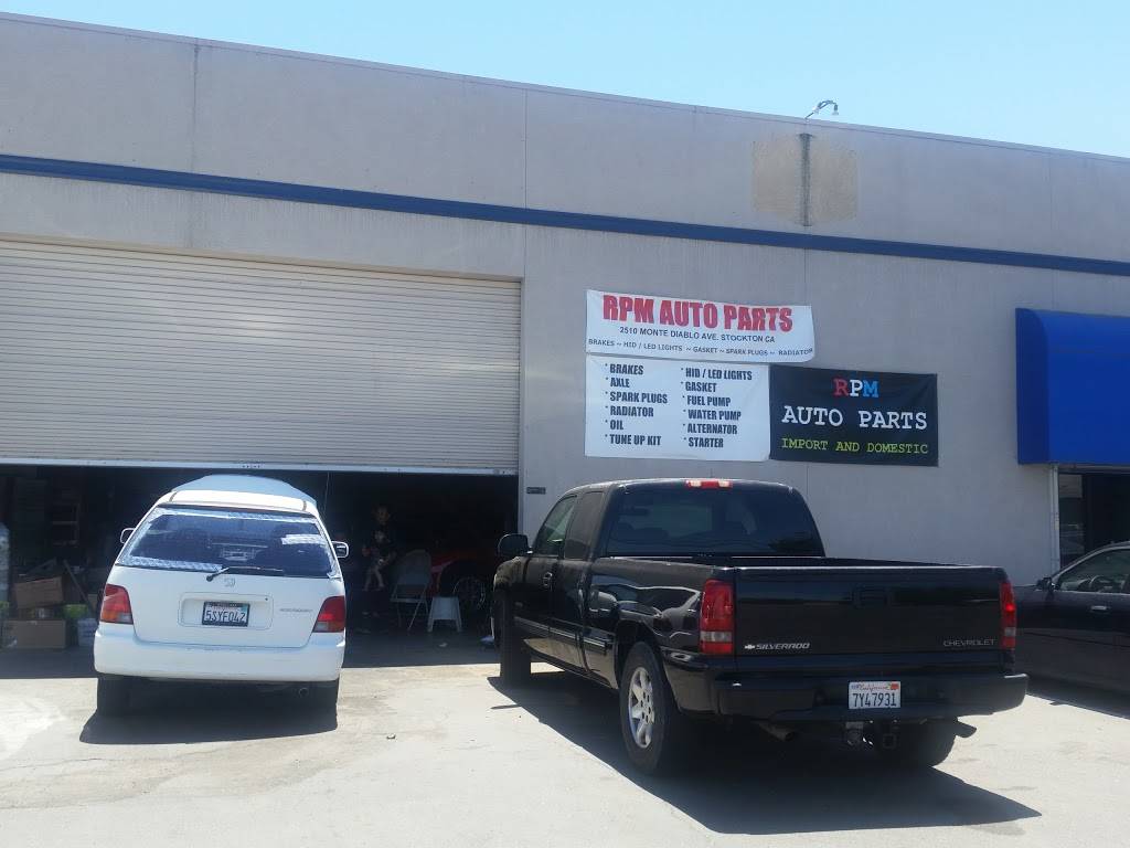 RPM Auto Parts | 2510 Monte Diablo Ave, Stockton, CA 95203, USA | Phone: (209) 473-8822