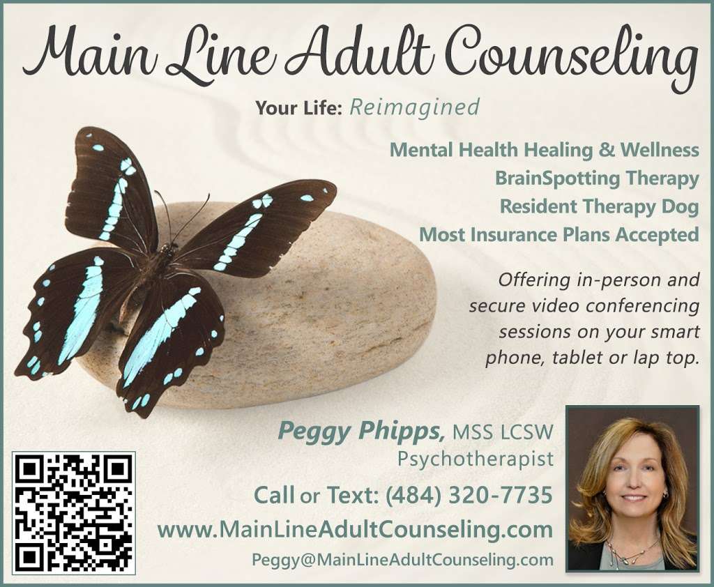Main Line Adult Counseling, LLC | 252 Vincent Rd, Paoli, PA 19301 | Phone: (484) 320-7735