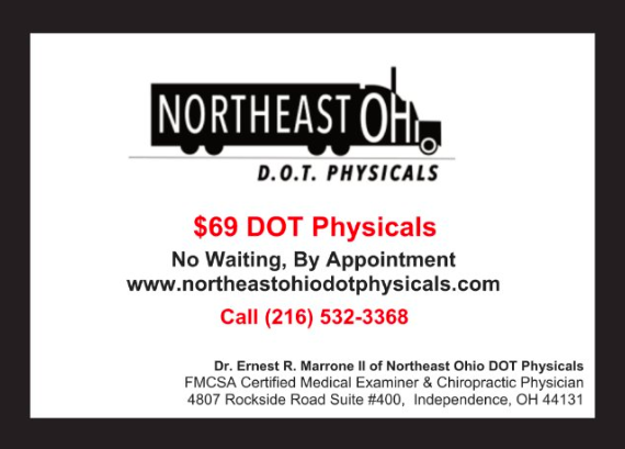 Northeast Ohio DOT Physicals | 1085 Rockside Rd Suite #13, Parma, OH 44134, USA | Phone: (216) 532-3368