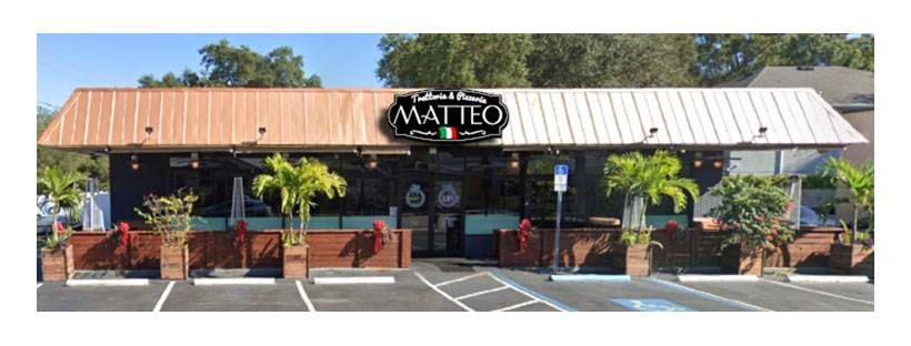 Matteo Trattoria & Pizzeria | 2402 S MacDill Ave, Tampa, FL 33629, USA | Phone: (813) 374-3052