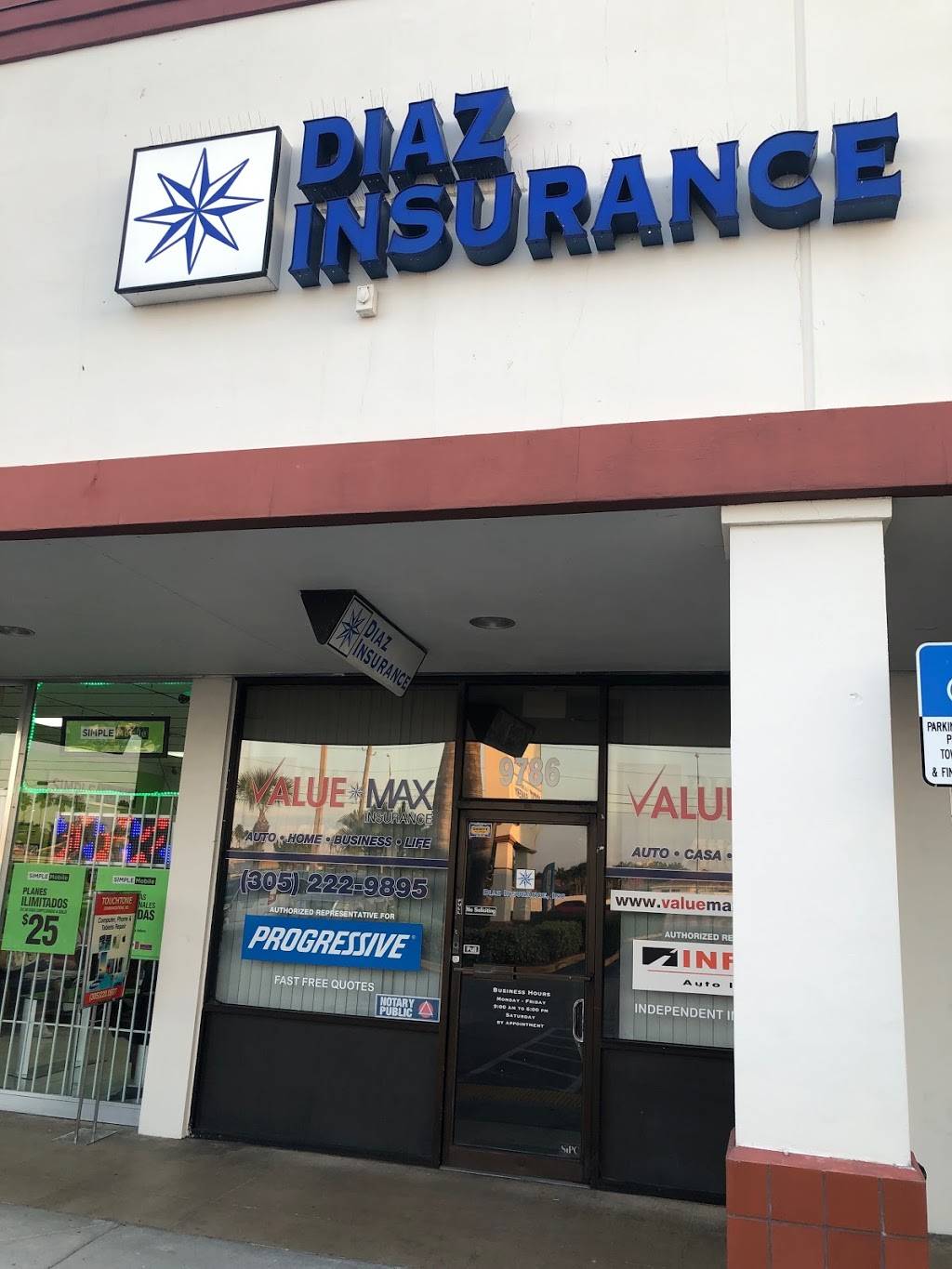 Diaz Insurance, Inc. | 9786 SW 8th St, Miami, FL 33174, USA | Phone: (305) 222-9895