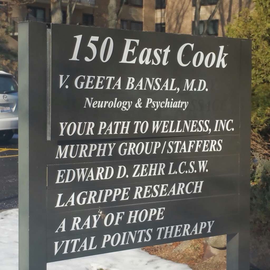 Vijayta Geeta Bansal, MD • A Ray of Hope: The Great Lakes Instit | 150 E Cook Ave #100, Libertyville, IL 60048 | Phone: (847) 816-6335