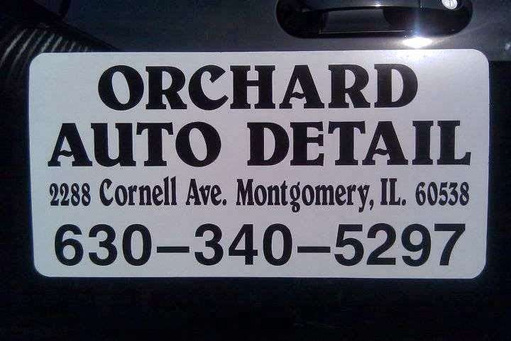 Orchard Auto Detail Ltd | 2288 Cornell Ave, Montgomery, IL 60538, USA | Phone: (630) 340-5297