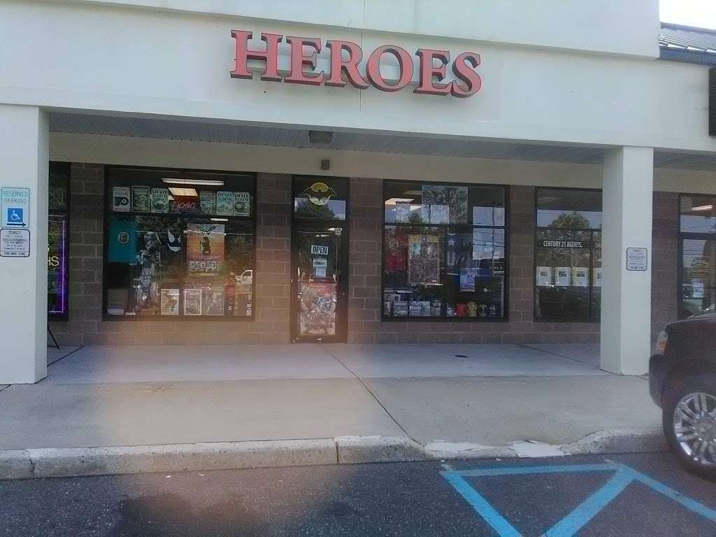 Heroes | 1702 Mt Holly Rd, Burlington, NJ 08016, USA | Phone: (609) 239-7519