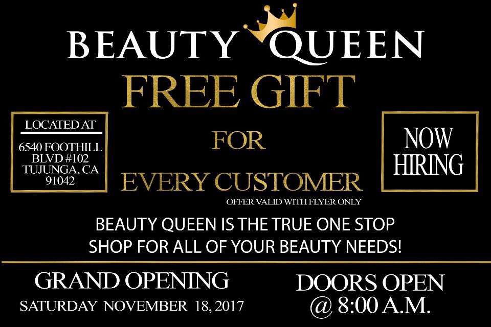 Beauty Queen | 6540 Foothill Blvd, Tujunga, CA 91042 | Phone: (818) 273-2520