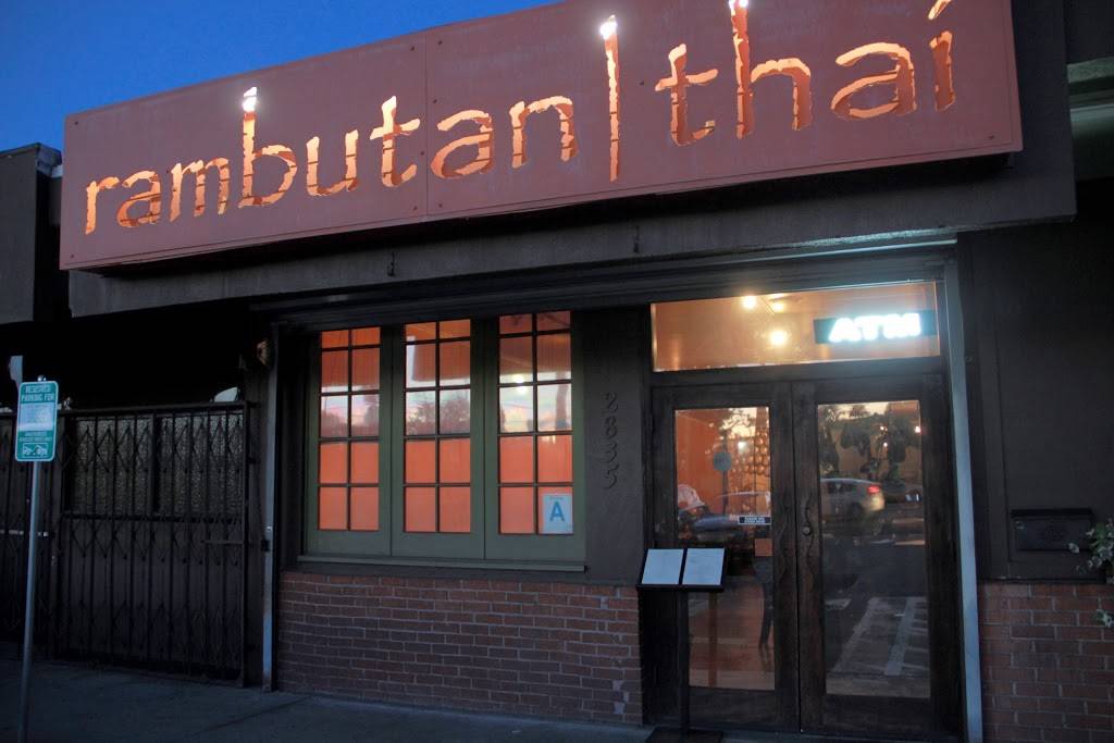Rambutan Thai | 2835 Sunset Blvd, Los Angeles, CA 90026, USA | Phone: (213) 273-8424